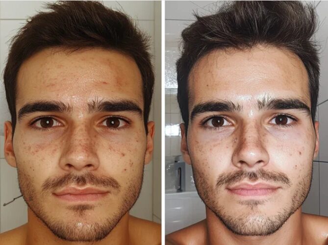 Avant / Après — Thomas, 27 ans